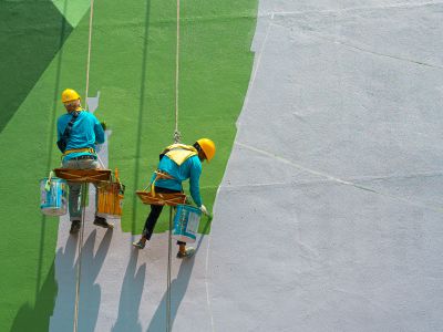 Commercial Fence Painting in Loveland, CO